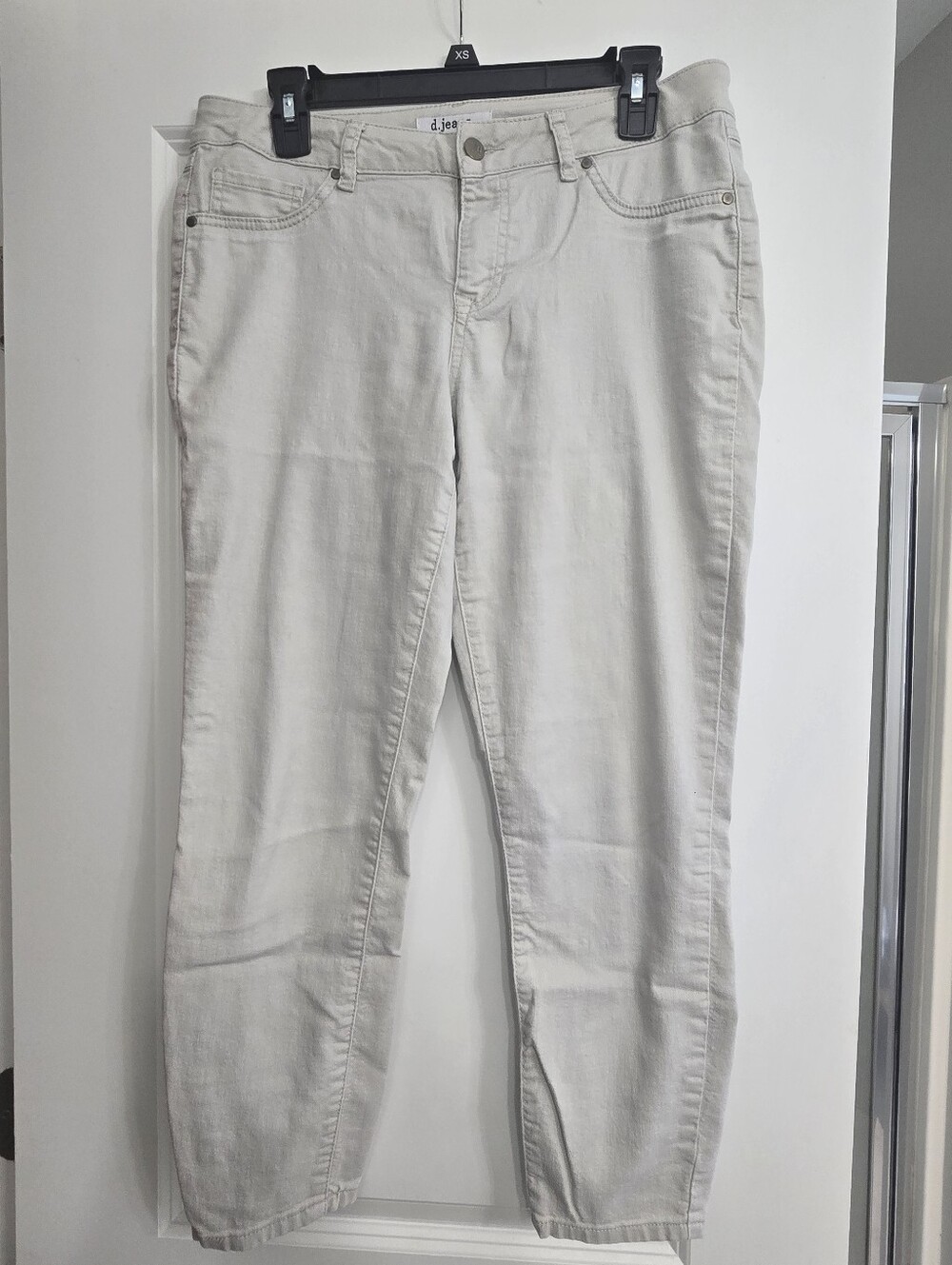 d.jean Light Beige Slim Jeans